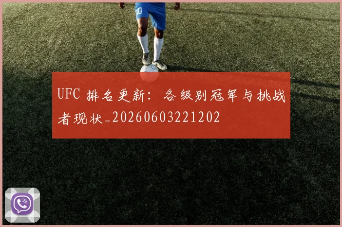 UFC 排名更新:各级别冠军与挑战者现状_20260603221202