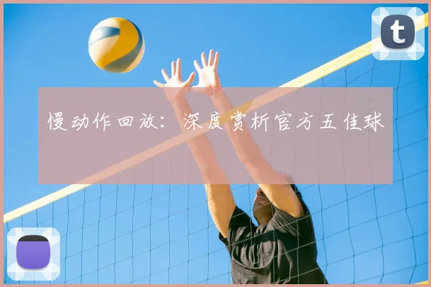 慢动作回放：深度赏析官方五佳球